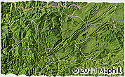 Satellite 3D Map of Yanjin