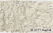 Shaded Relief 3D Map of Yanjin
