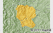 Savanna Style Map of Yanjin