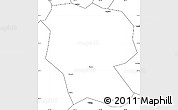 Blank Simple Map of Yanjin