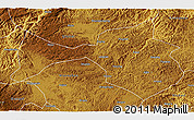 Physical 3D Map of Yanshan