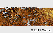 Physical Panoramic Map of Yaoan