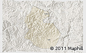 Shaded Relief 3D Map of Yongren, lighten