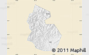 Classic Style Map of Yongren, single color outside