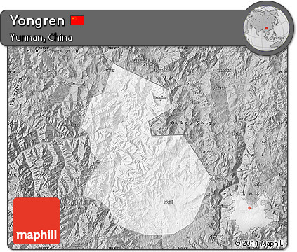 Gray Map of Yongren