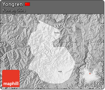 Gray Map of Yongren