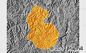 Political Map of Yongren, desaturated