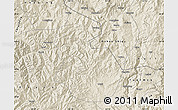 Shaded Relief Map of Yongren