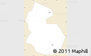 Classic Style Simple Map of Yongren, single color outside