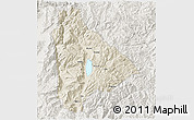Shaded Relief 3D Map of Yongsheng, lighten
