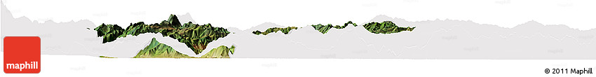 Satellite Horizon Map of Yongsheng, cropped outside