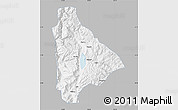 Gray Map of Yongsheng, single color outside
