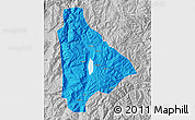 Political Map of Yongsheng, lighten, desaturated