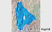 Political Map of Yongsheng, lighten, semi-desaturated