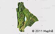 Satellite Map of Yongsheng, cropped outside