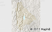Shaded Relief Map of Yongsheng, lighten