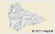 Classic Style Panoramic Map of Yongsheng, single color outside