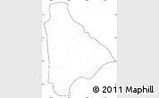 Blank Simple Map of Yongsheng, cropped outside, no labels