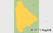 Savanna Style Simple Map of Yongsheng