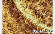 Physical Map of Yuanjiang