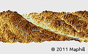 Physical Panoramic Map of Yuanjiang