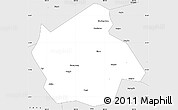 Silver Style Simple Map of Yuanjiang