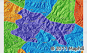 Political Map of Yuanyang