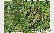 Satellite 3D Map of Zhenkang
