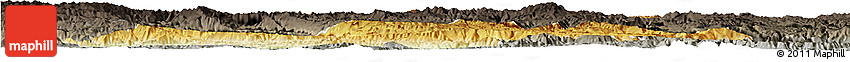 Physical Horizon Map of Zhenxiong, darken, semi-desaturated Physical Horizon Map of Zhenxiong, darken, semi-desaturated
