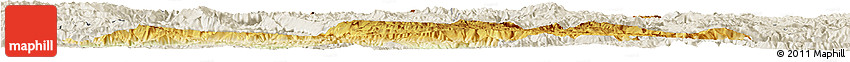 Physical Horizon Map of Zhenxiong, shaded relief outside Physical Horizon Map of Zhenxiong, shaded relief outside