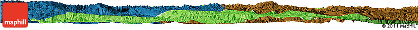 Political Horizon Map of Zhenxiong, darken Political Horizon Map of Zhenxiong, darken