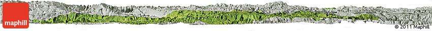 Satellite Horizon Map of Zhenxiong, lighten, semi-desaturated