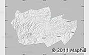 Gray Map of Zhenxiong, single color outside