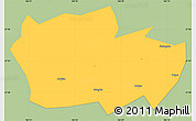 Savanna Style Simple Map of Zhenxiong, single color outside