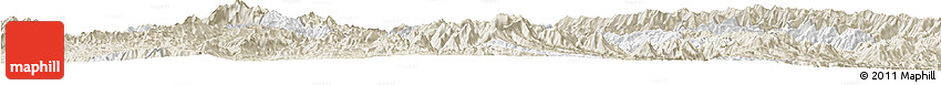 Classic Style Horizon Map of Zhenyuan