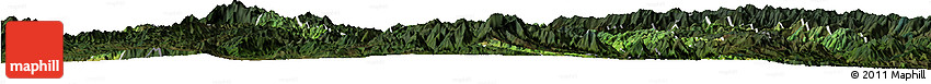 Satellite Horizon Map of Zhenyuan, darken Satellite Horizon Map of Zhenyuan, darken