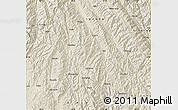 Shaded Relief Map of Zhenyuan
