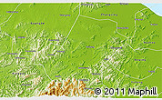 Physical 3D Map of Anji