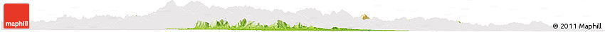 Physical Horizon Map of Anji, cropped outside
