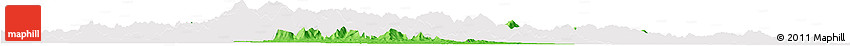 Political Horizon Map of Anji, cropped outside