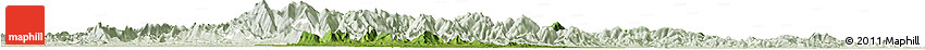 Satellite Horizon Map of Anji, lighten