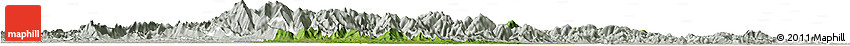 Satellite Horizon Map of Anji, lighten, semi-desaturated