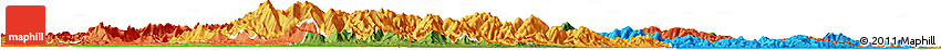 Satellite Horizon Map of Anji, political outside