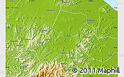 Physical Map of Anji
