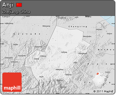 Silver Style Map of Anji