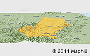 Savanna Style Panoramic Map of Anji