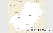 Classic Style Simple Map of Anji