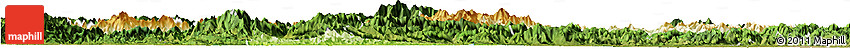 Physical Horizon Map of Chunan, satellite outside