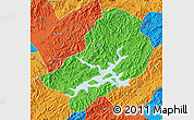 Political Map of Chunan