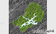 Satellite Map of Chunan, desaturated